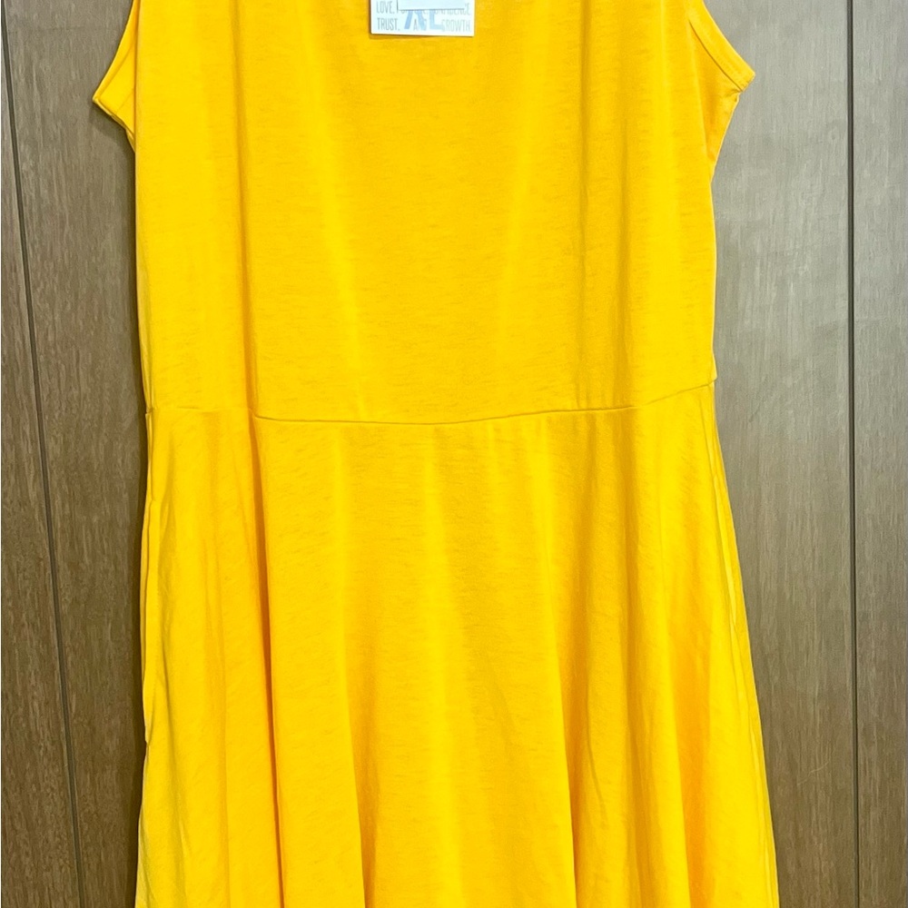 LuLaRoe Yellow Midi Dress